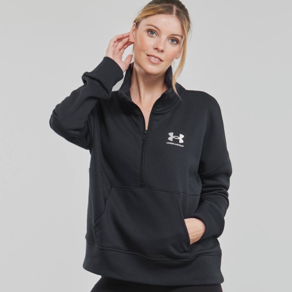 Under Armour Black Half Zip Sweatshirt